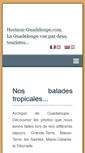 Mobile Screenshot of horizon-guadeloupe.com