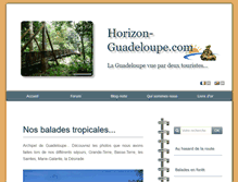 Tablet Screenshot of horizon-guadeloupe.com